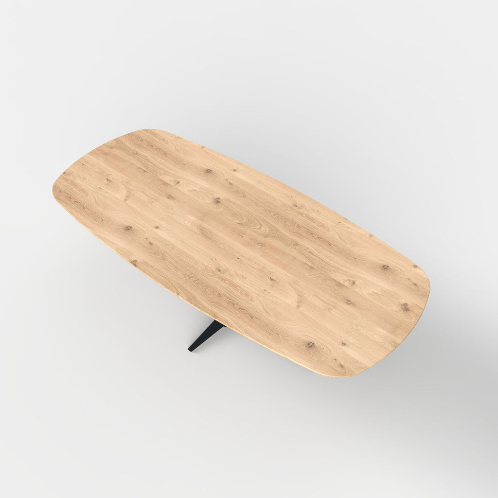 Deens ovale eiken eettafel dex