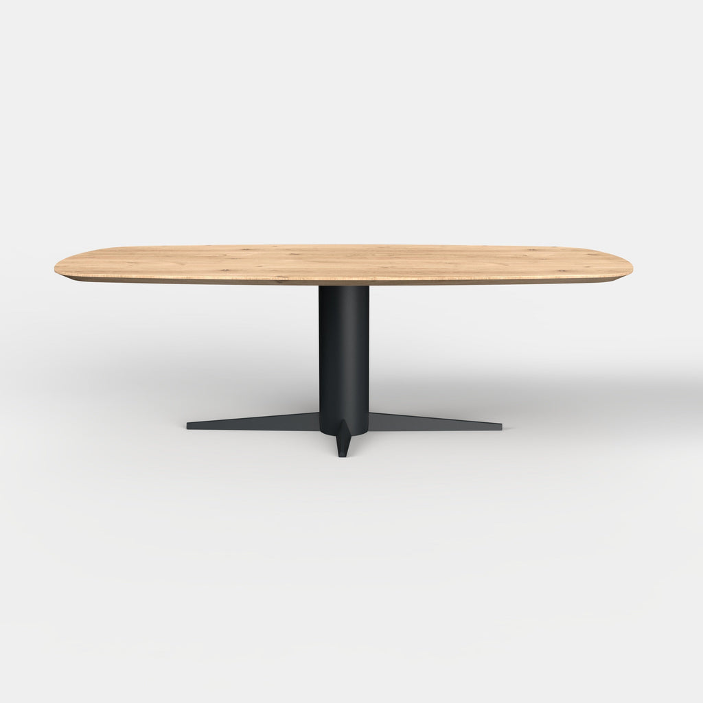 Deens ovale eiken eettafel dex