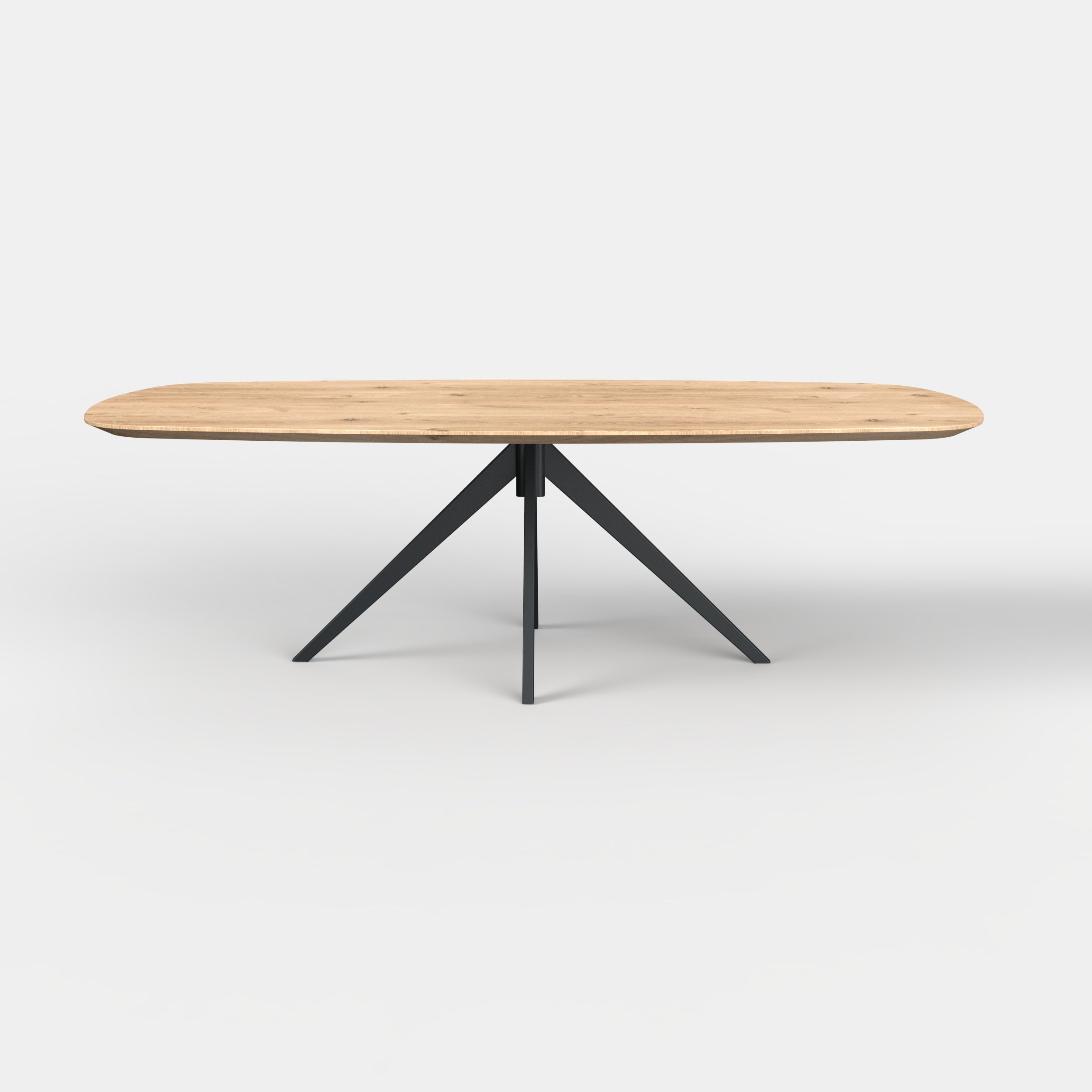 Deens ovale eiken eettafel Lente