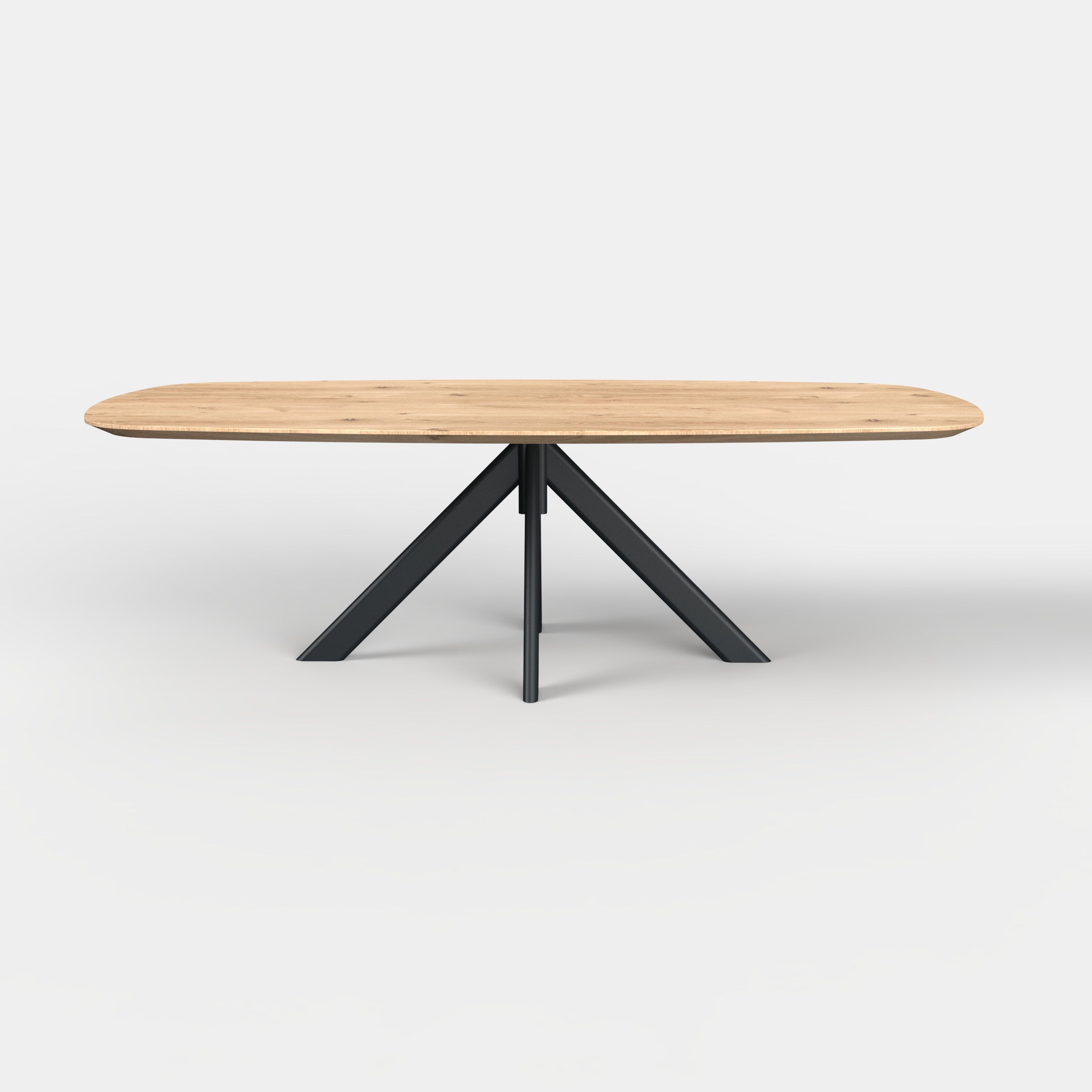 Deens ovale eiken eettafel Liva