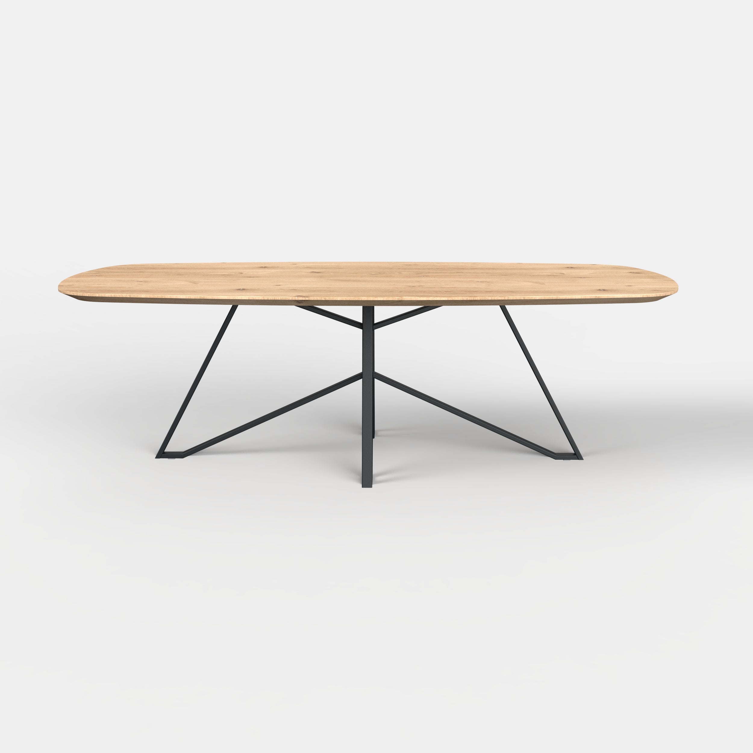 Deens ovale eiken eettafel mila