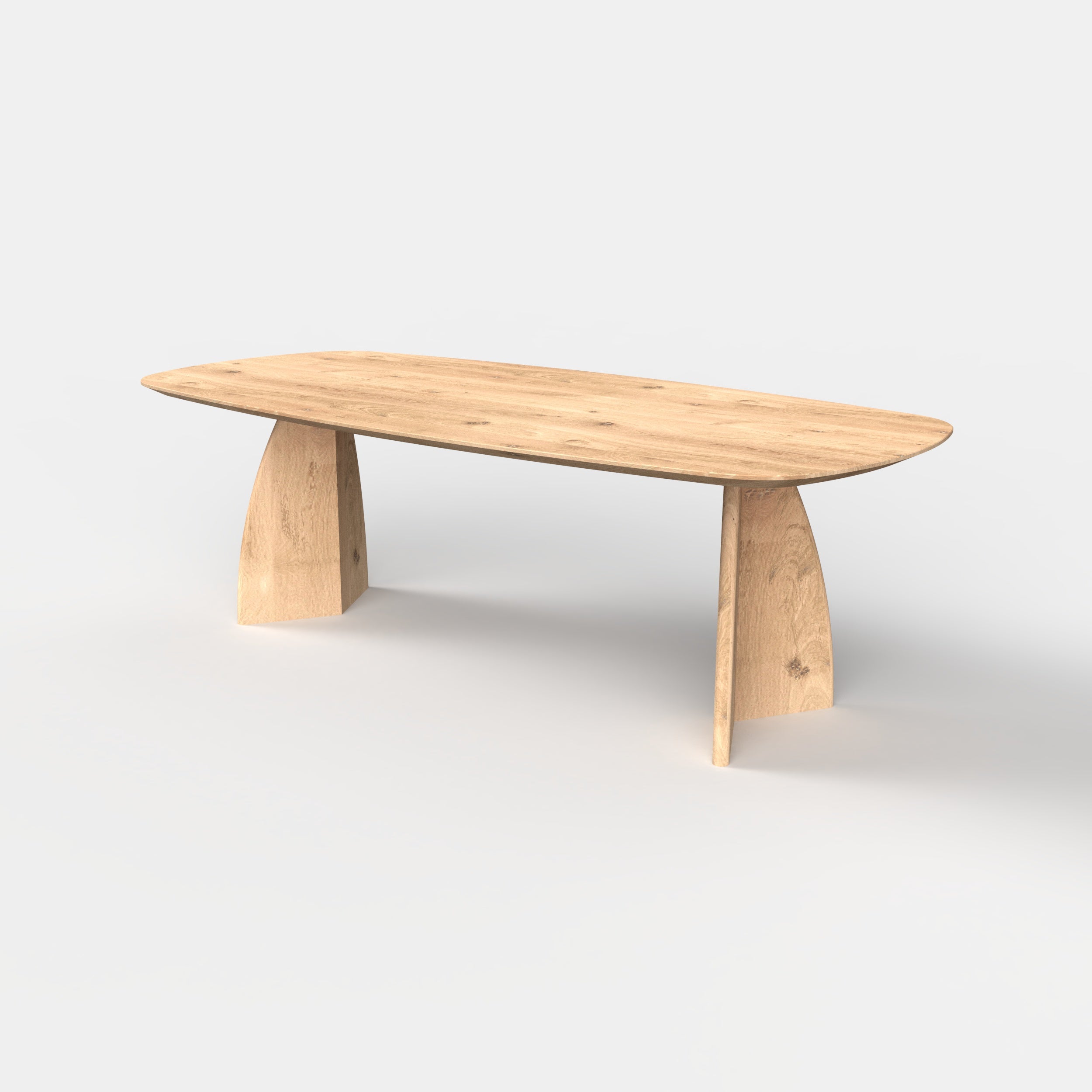 Deens ovale eiken eettafel Elva