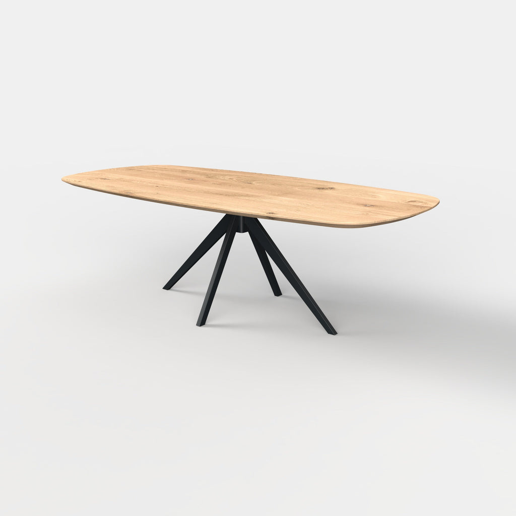 Deens ovale eiken eettafel Lente
