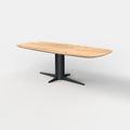 Deens ovale eiken eettafel dex