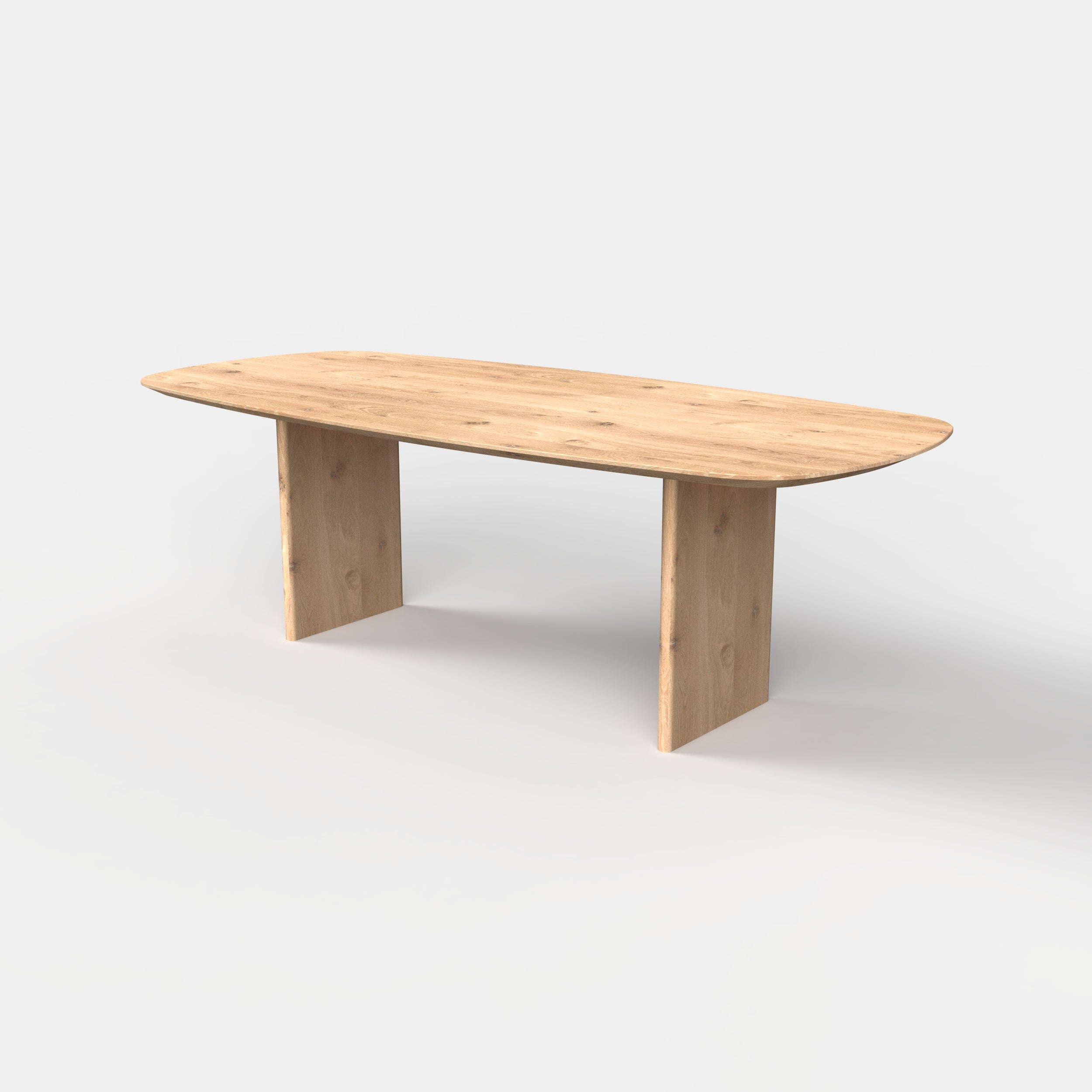 Deens ovale eiken eettafel Arvo