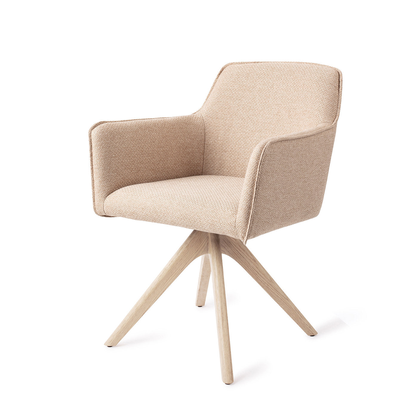 Eetkamerstoel Hofu - wild walnut -  Revolve oak bleach