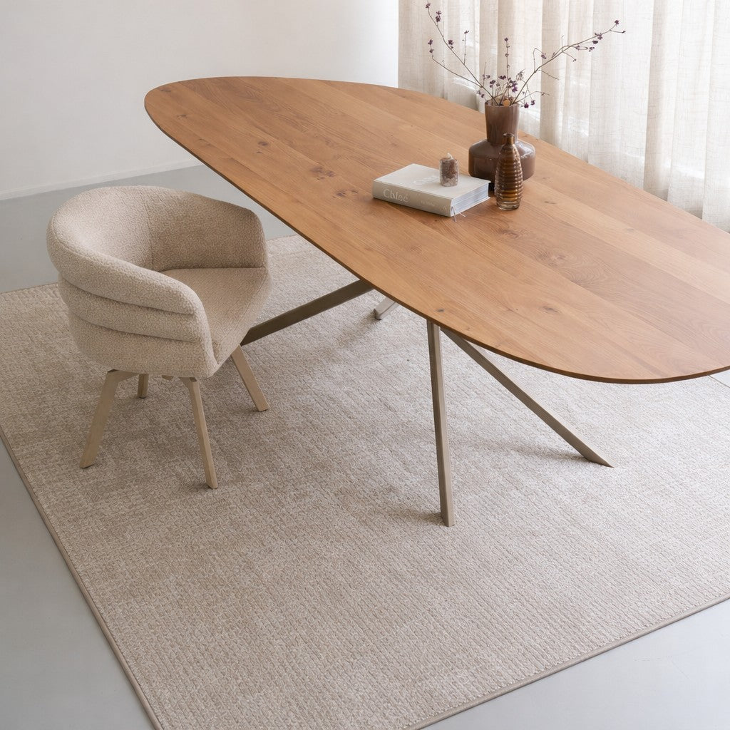 Eetkamerstoel Imola met armleuning mars - be lovely beige 170
