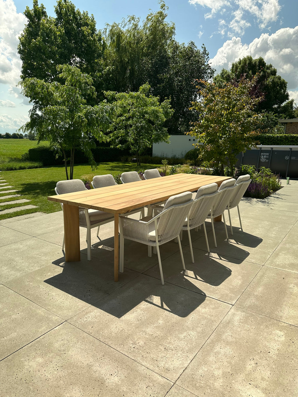 iroko tuintafel Mika