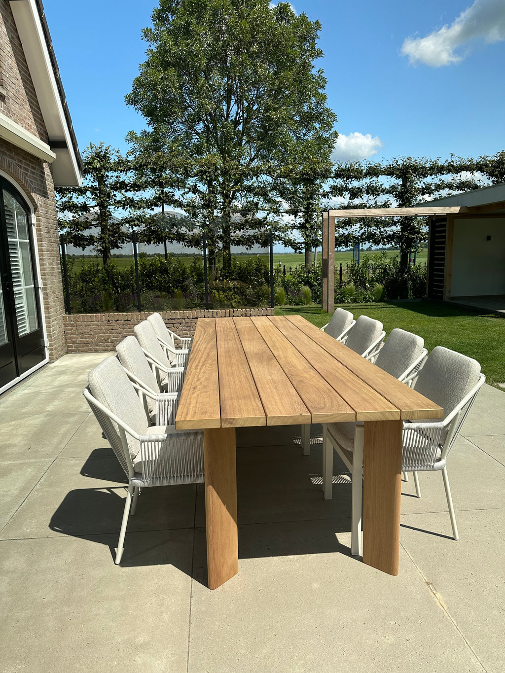 iroko tuintafel Mika