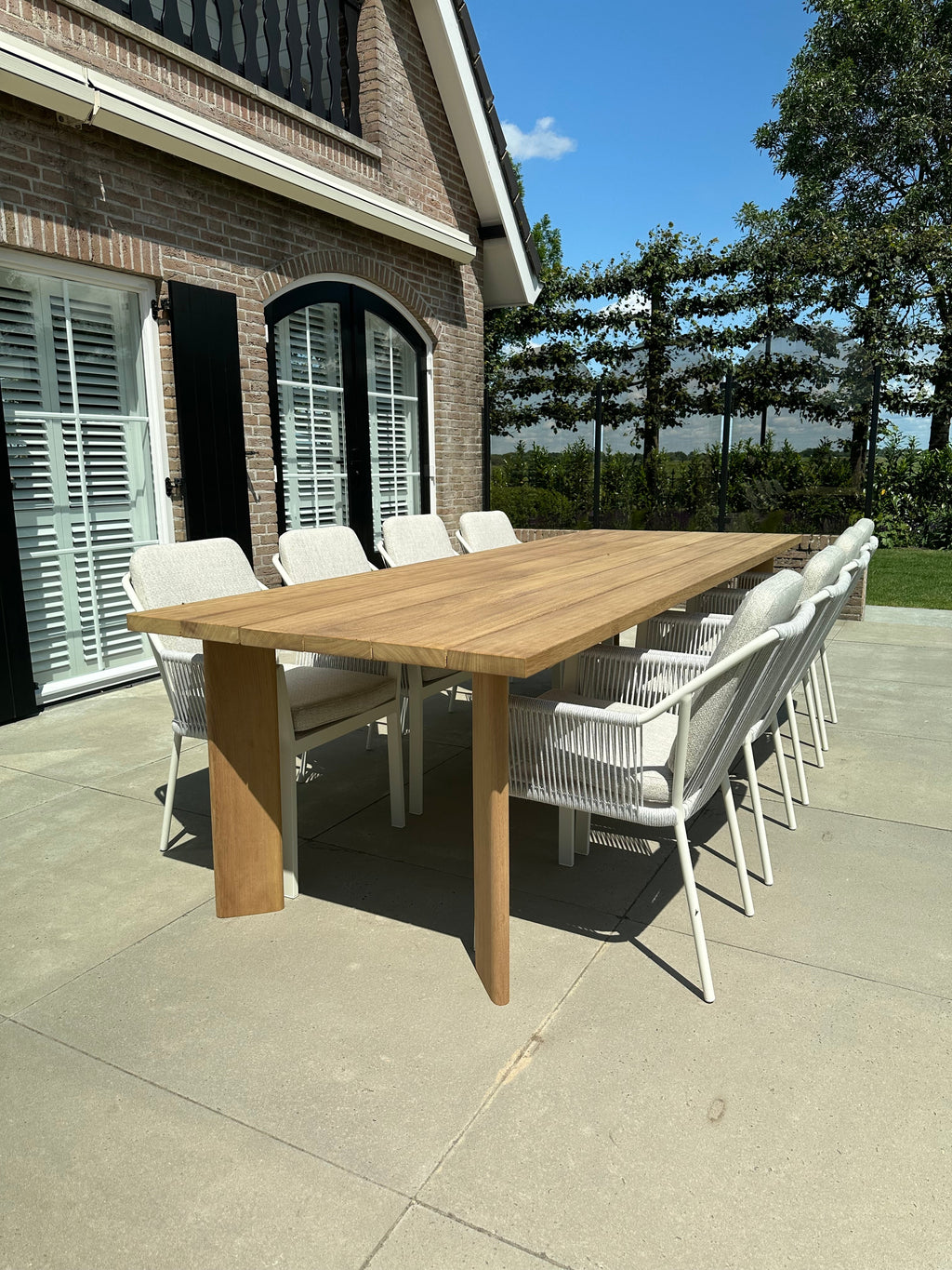 iroko tuintafel Mika
