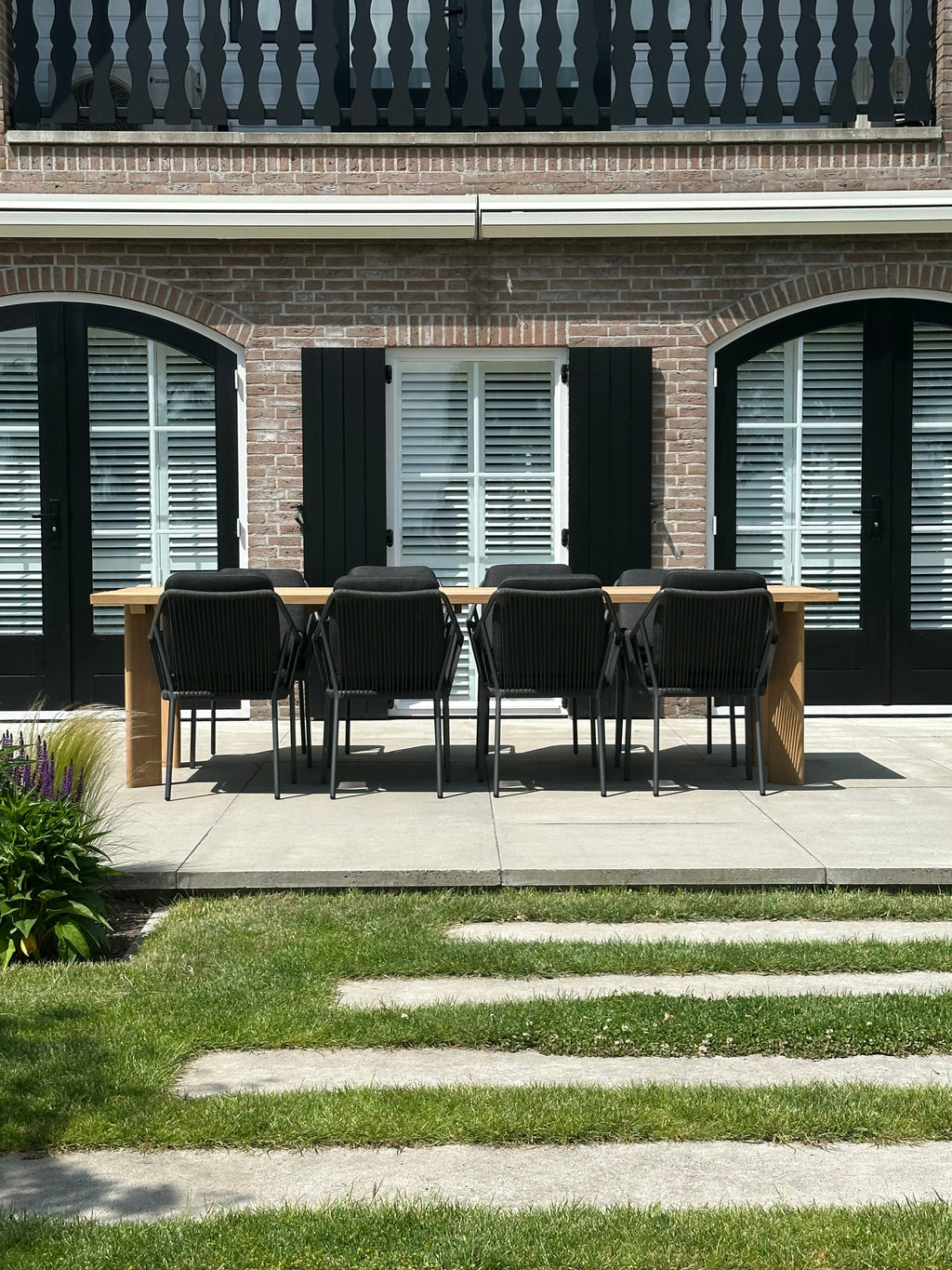 iroko tuintafel Mika