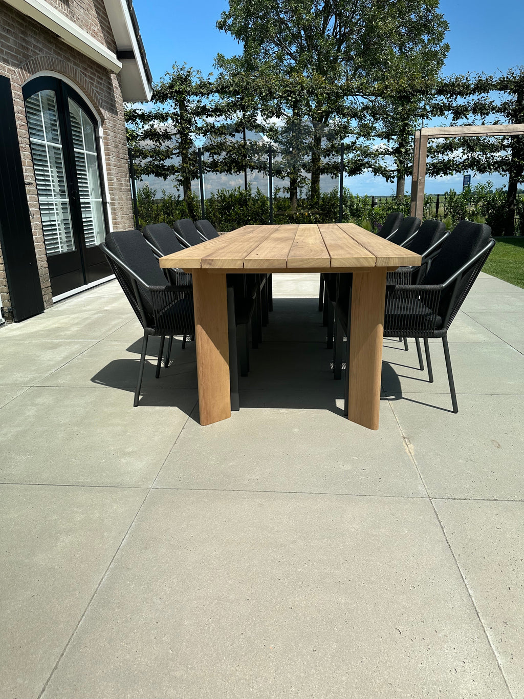 iroko tuintafel Mika