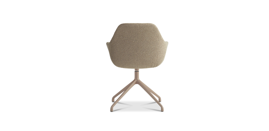 Ids eetkamerstoel cosmo - beige - draaivoet sand
