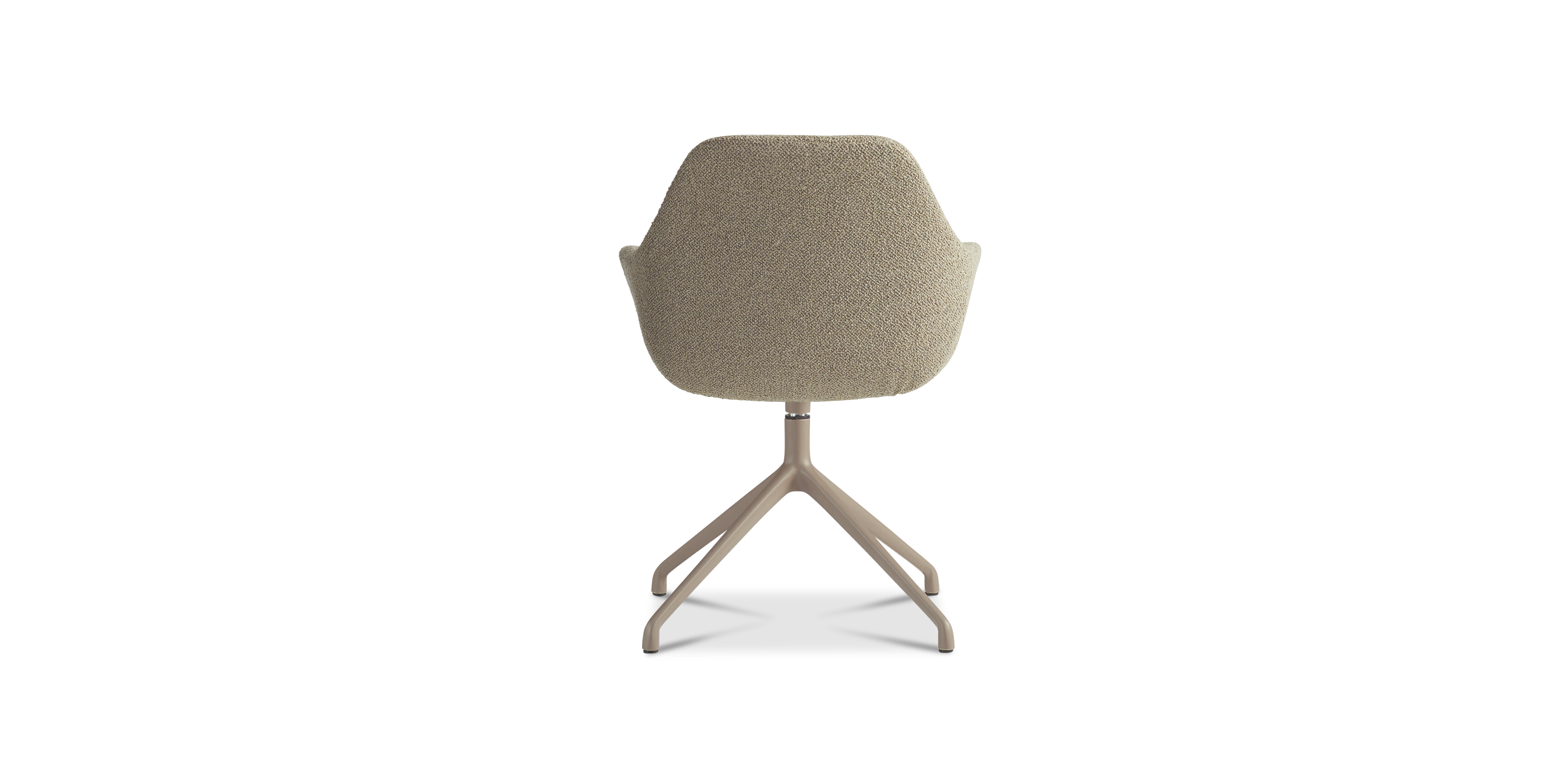 Ids eetkamerstoel cosmo - beige - draaivoet sand