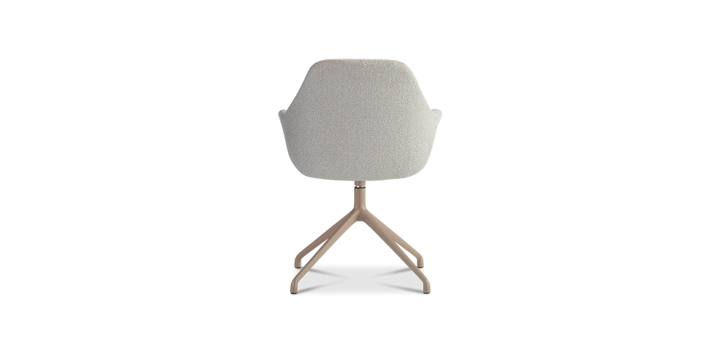 Ids eetkamerstoel cosmo - nude - draaivoet sand