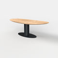 Organische eiken eettafel Avaro