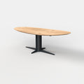 Organische eiken eettafel dex