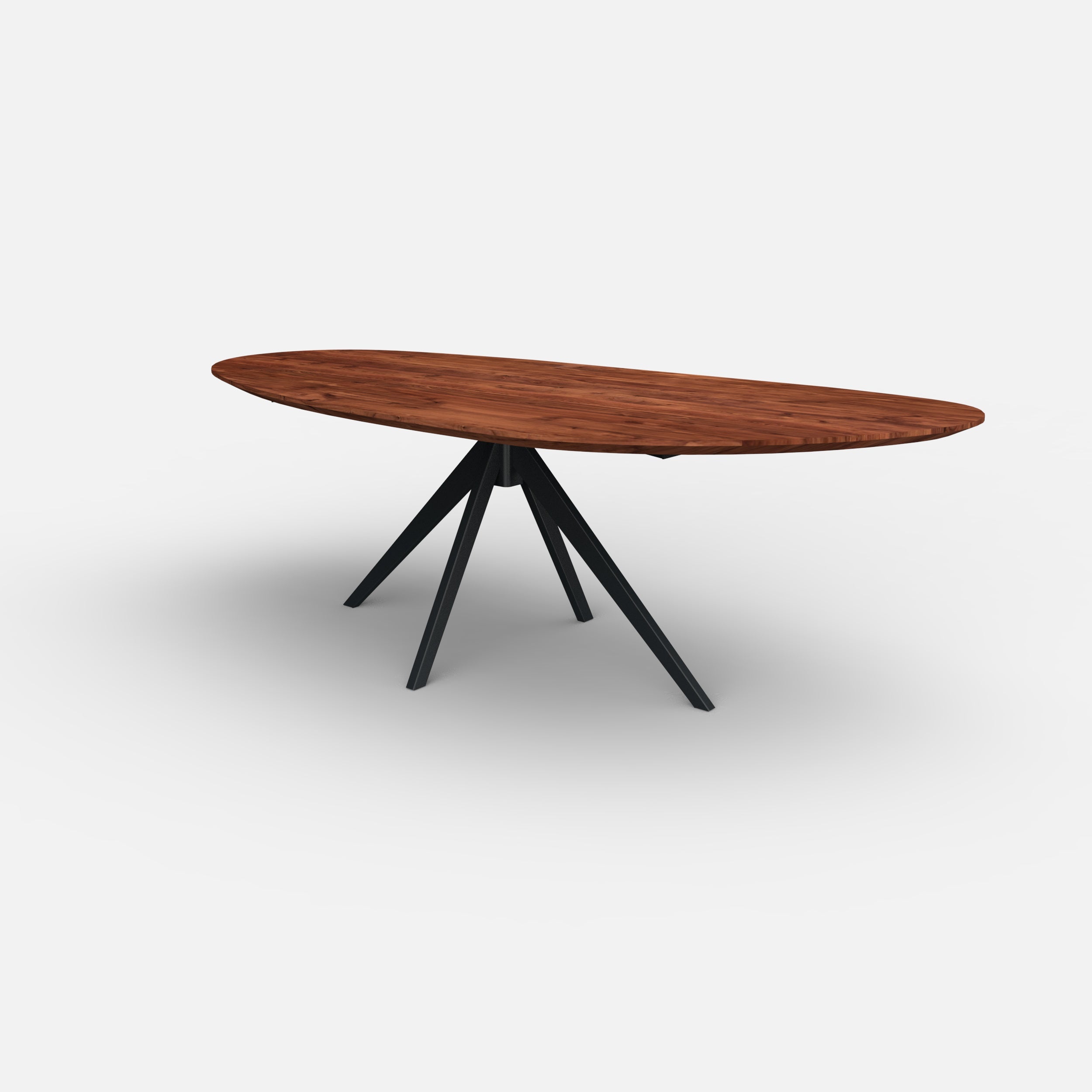 Organische notenhouten eettafel Lente