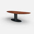 Organische notenhouten eettafel Avaro