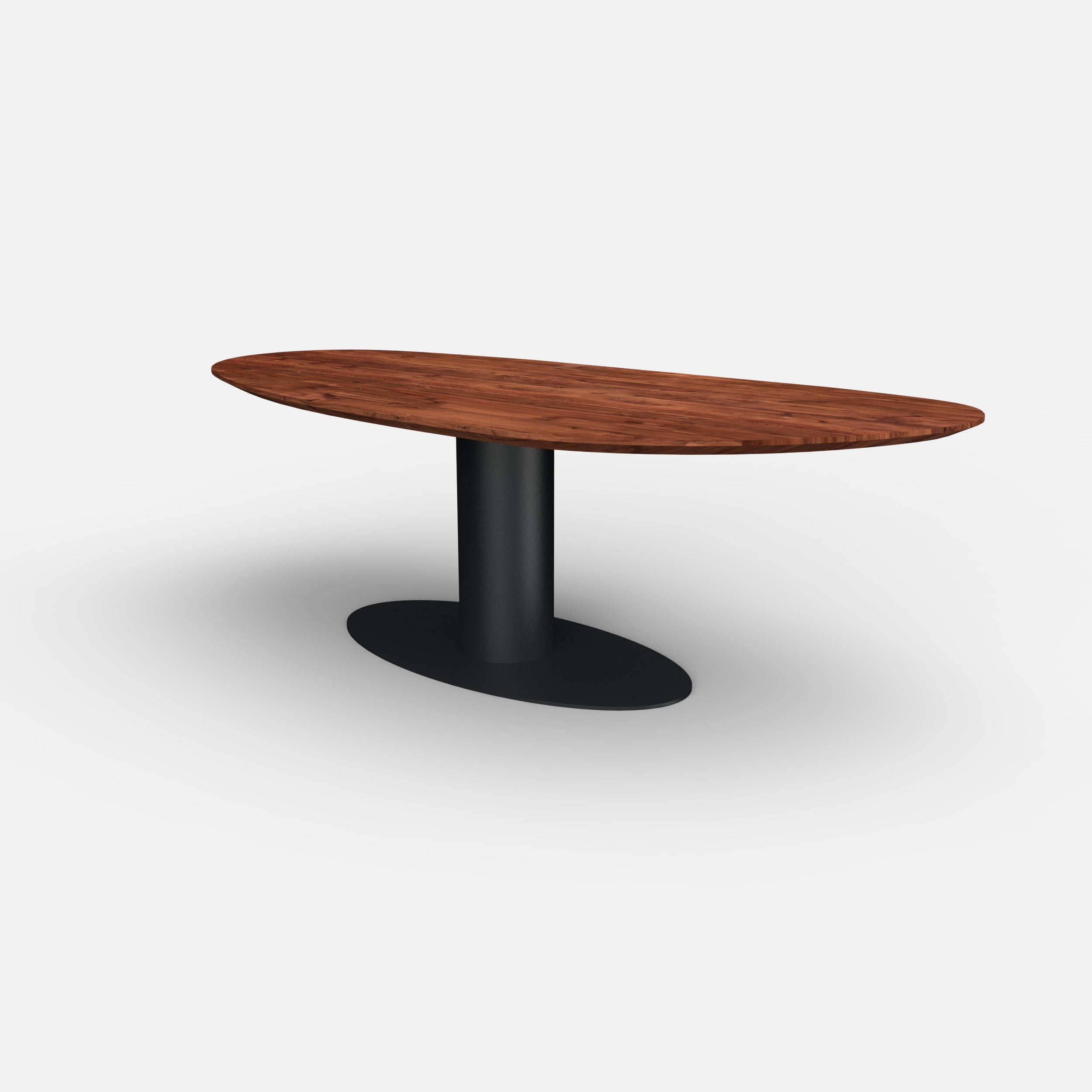 Organische notenhouten eettafel Avaro