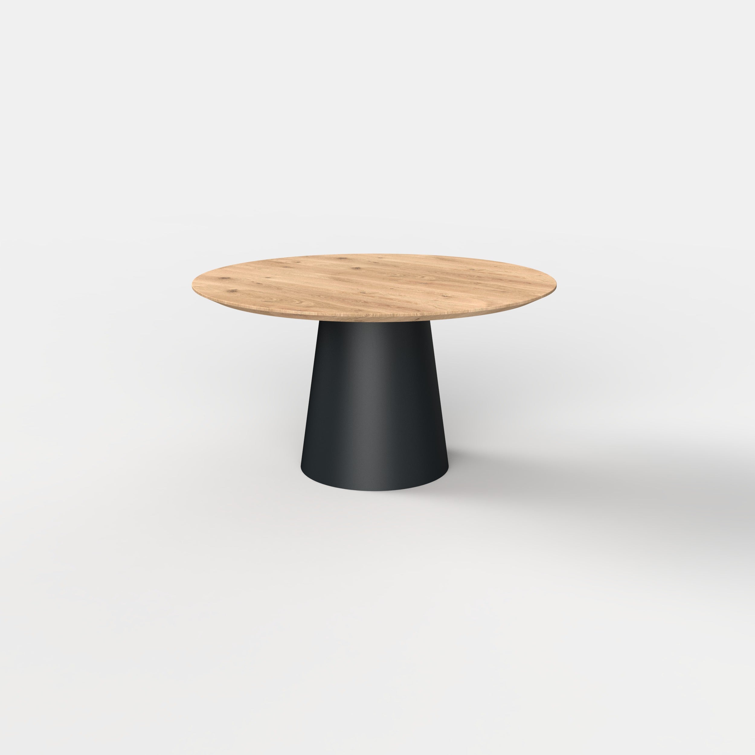 Ronde eiken eettafel Lotte