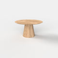 Ronde eiken eettafel Niv