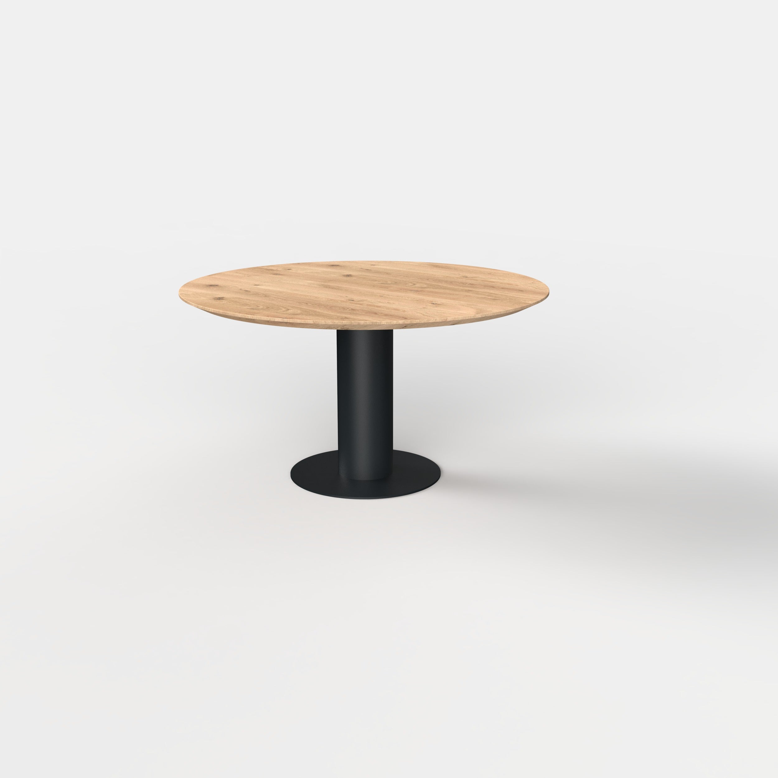 Ronde eiken eettafel avaro