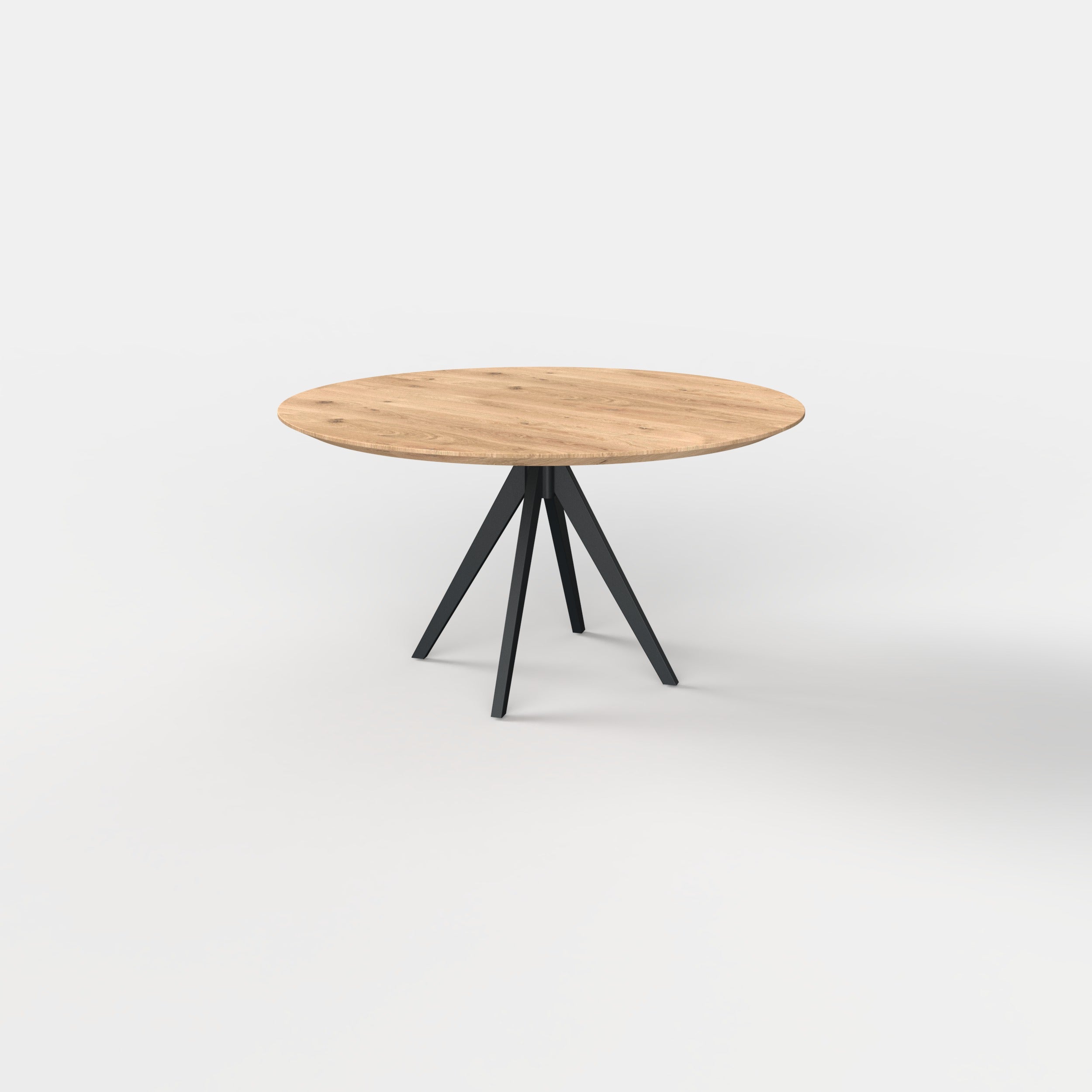 Ronde eiken eettafel Lente