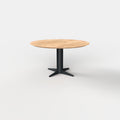 Ronde eiken eettafel Dex