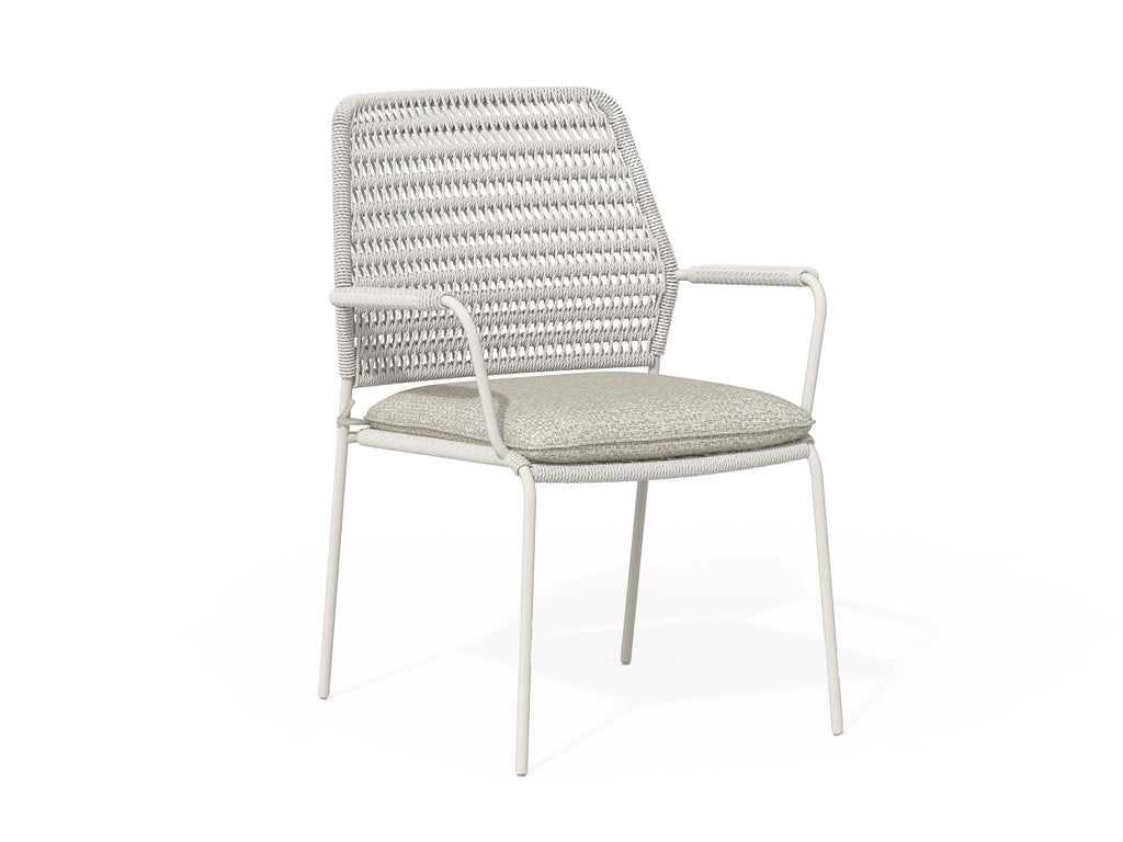 Tuinstoel David creme white
