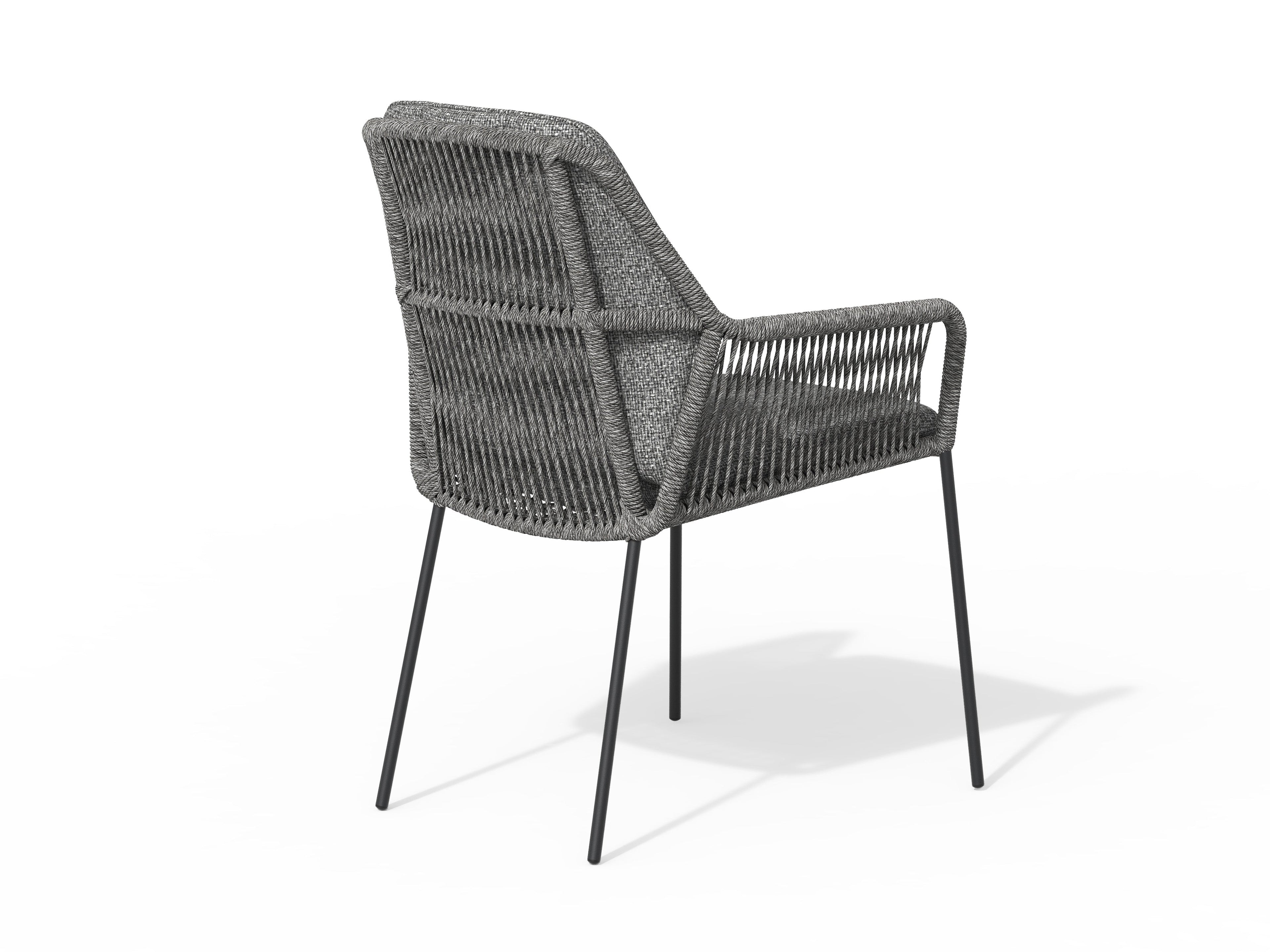Tuinstoel gloria charcoal