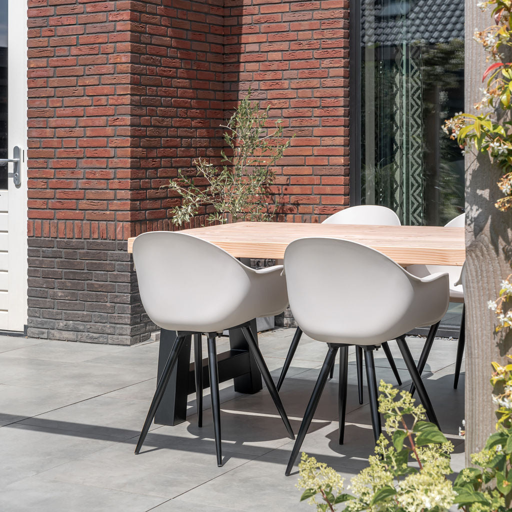 Tuinstoel Luca sand