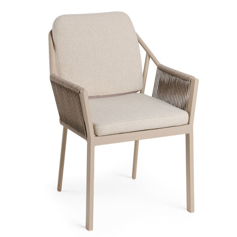 Tuinstoel liv champagne