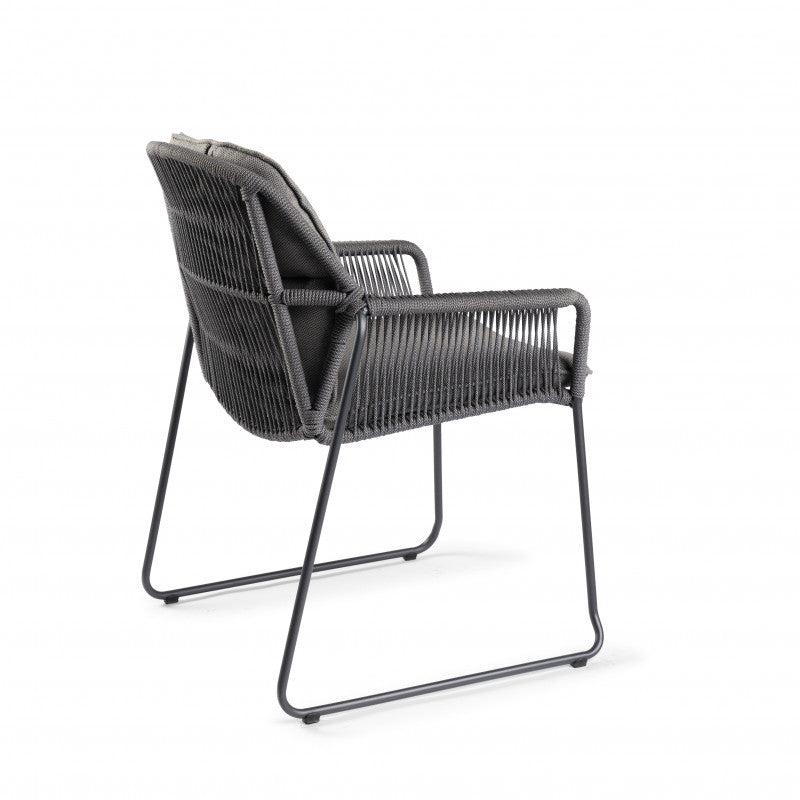 Tuinstoel Rivera charcoal