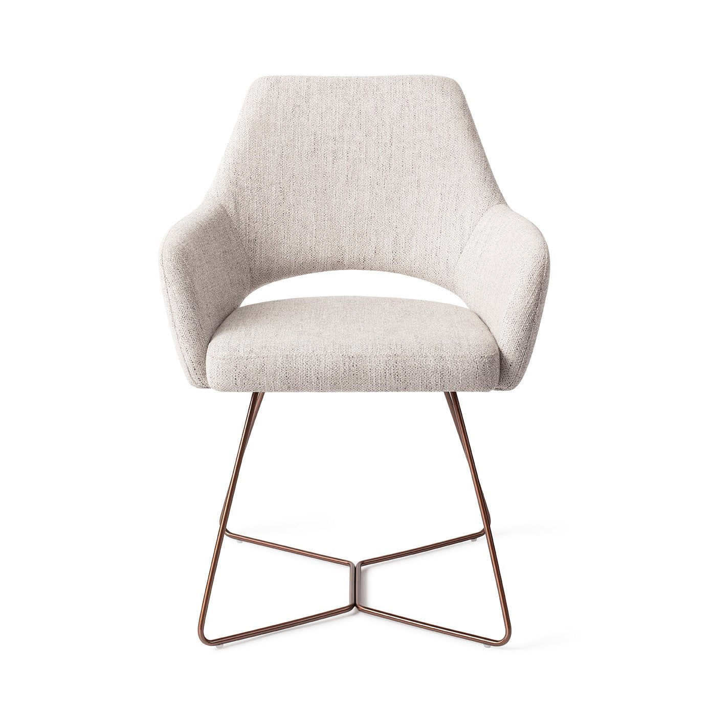 Eetkamerstoel Yanai - pigeon - beehive rose