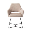 Eetkamerstoel Yanai - biscuit beach - beehive black
