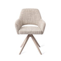 Eetkamerstoel Yanai - caramel grid - turn beige