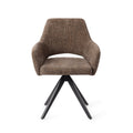 Eetkamerstoel Yanai - checked chestnut - turn black