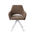 Eetkamerstoel Yanai - checked chestnut - turn white