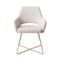 Eetkamerstoel Yanai - pigeon - cross gold