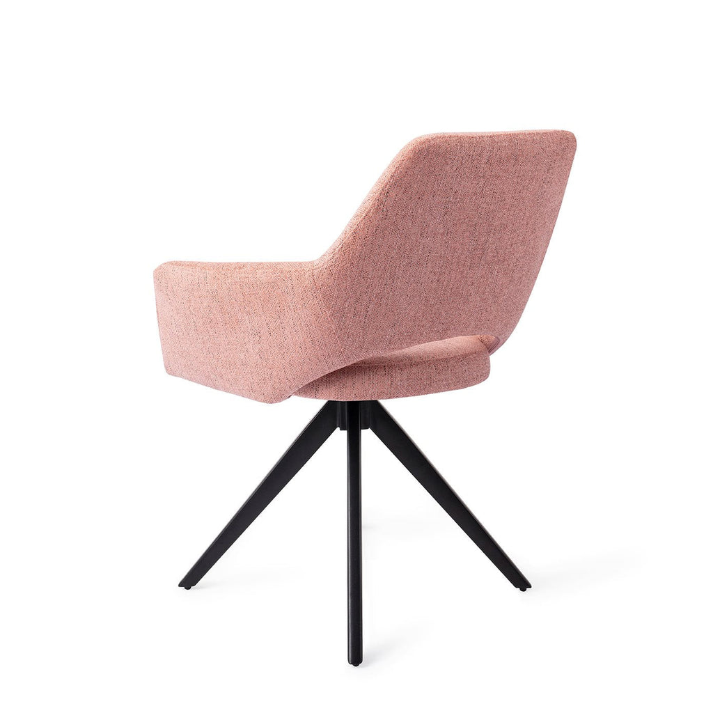 Eetkamerstoel Yanai - pink punch - turn black