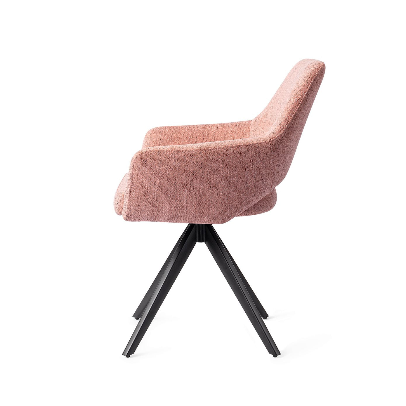 Eetkamerstoel Yanai - pink punch - turn black