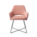 Eetkamerstoel Yanai - pink punch - cross black