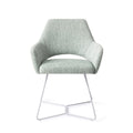 Eetkamerstoel Yanai - soft sage - beehive white