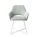 Eetkamerstoel Yanai - soft sage - cross white