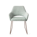 Eetkamerstoel Yanai - soft sage - slide rose