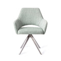 Eetkamerstoel Yanai - soft sage - turn steel